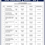 SSC calendar 2025 pdf